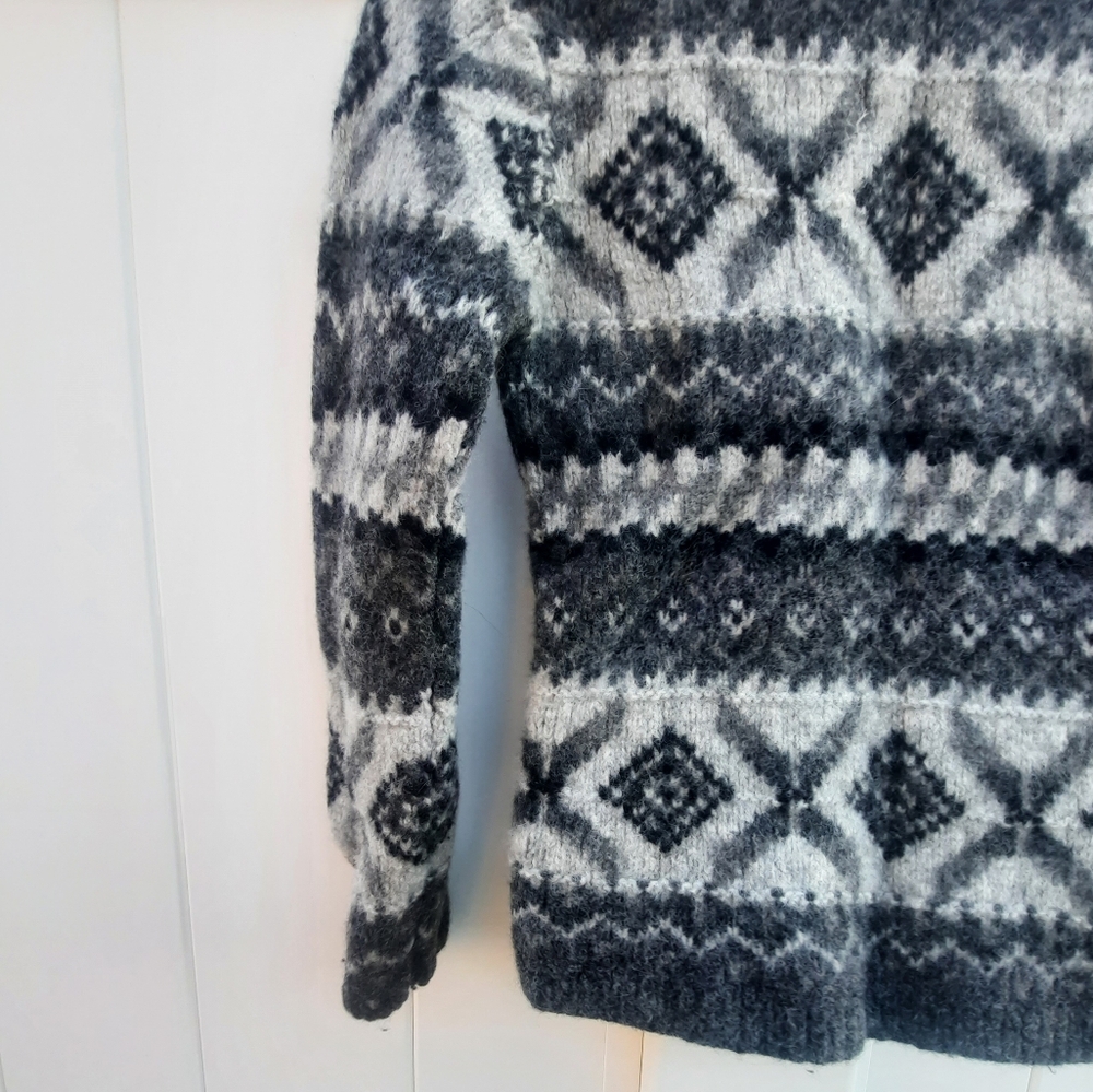 Vintage The Limited Fair Isle Wool Chunky Sweater | America Collection | XS - Picture 8 of 12
